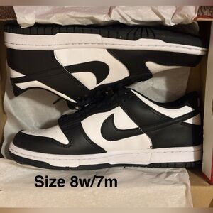 Nike dunk low panda’s unisex